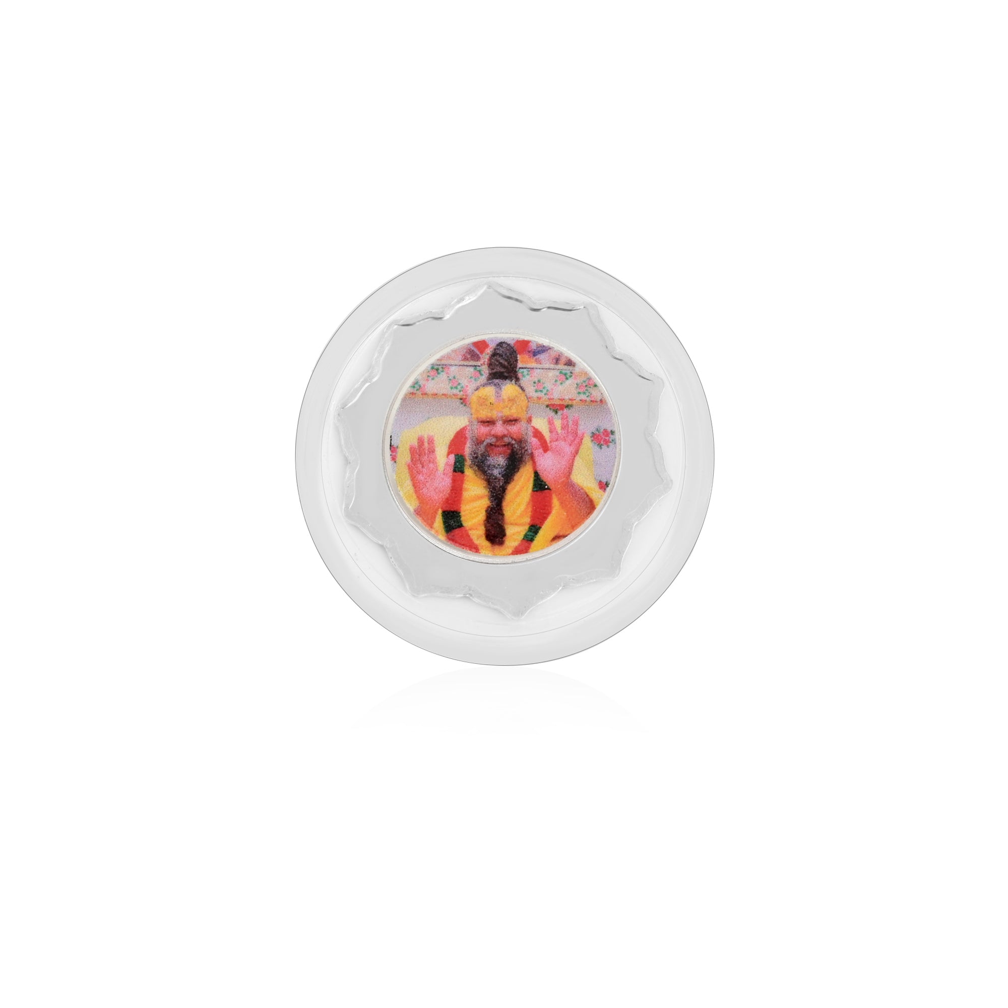 Premanand Ji Maharaj 999 Silver Coin Box