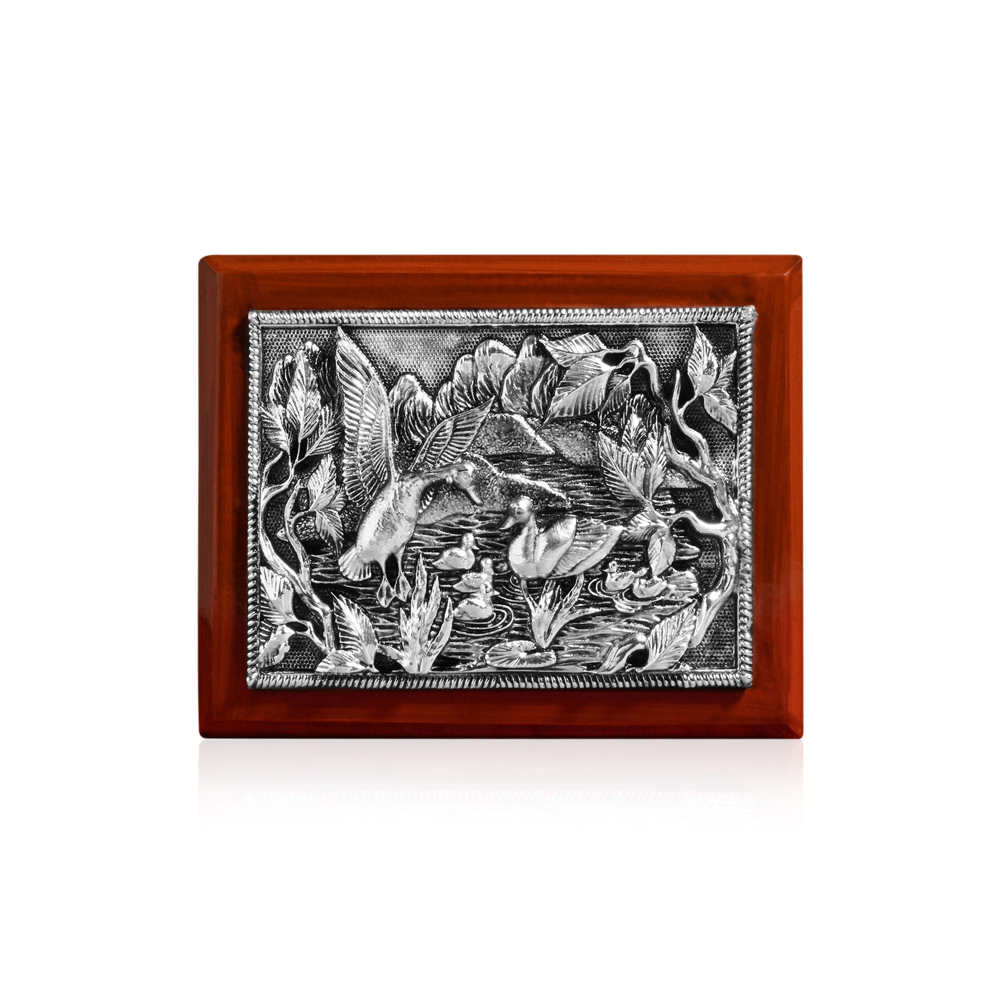999 Silver Motif Dry Fruits Box