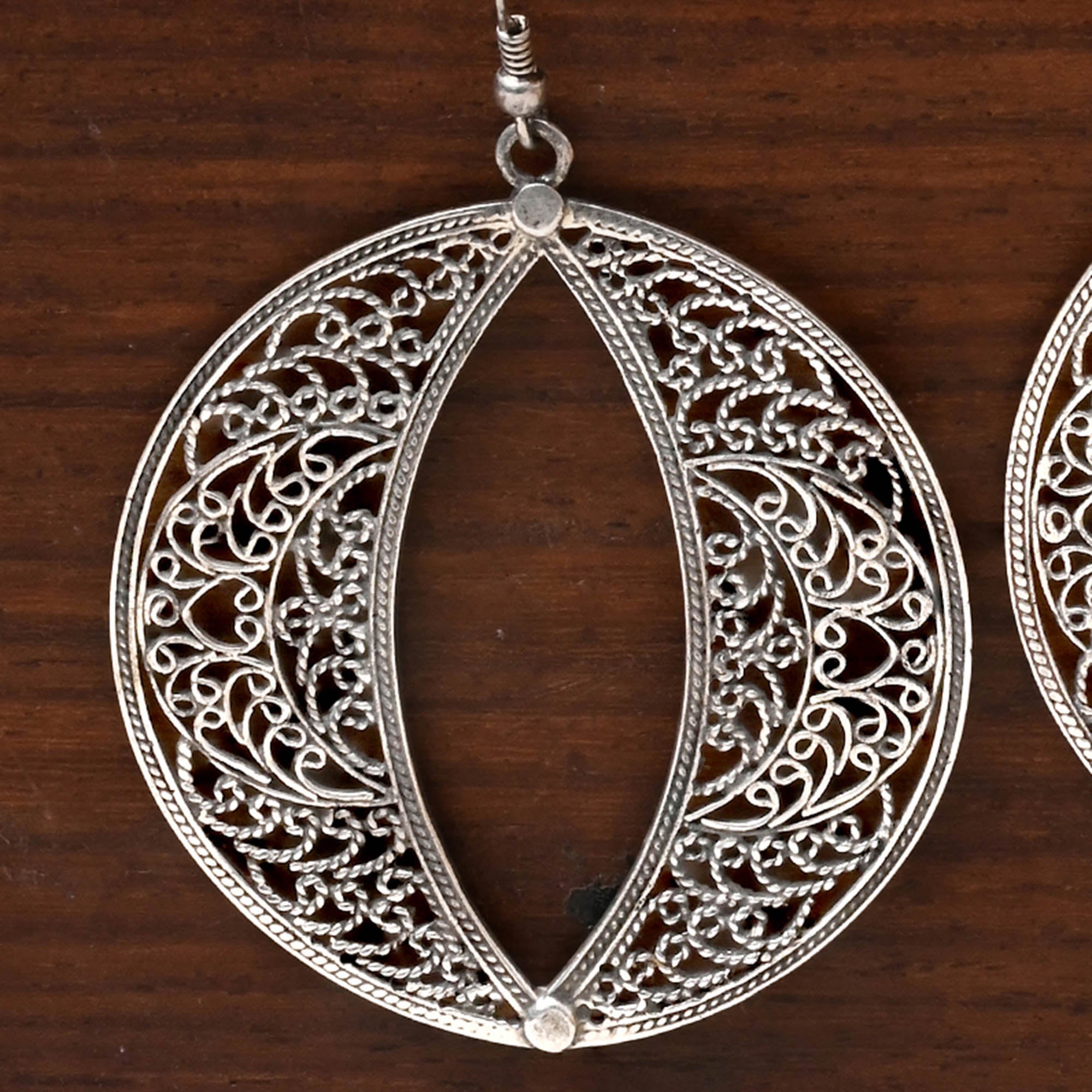Round Filigree Earrings