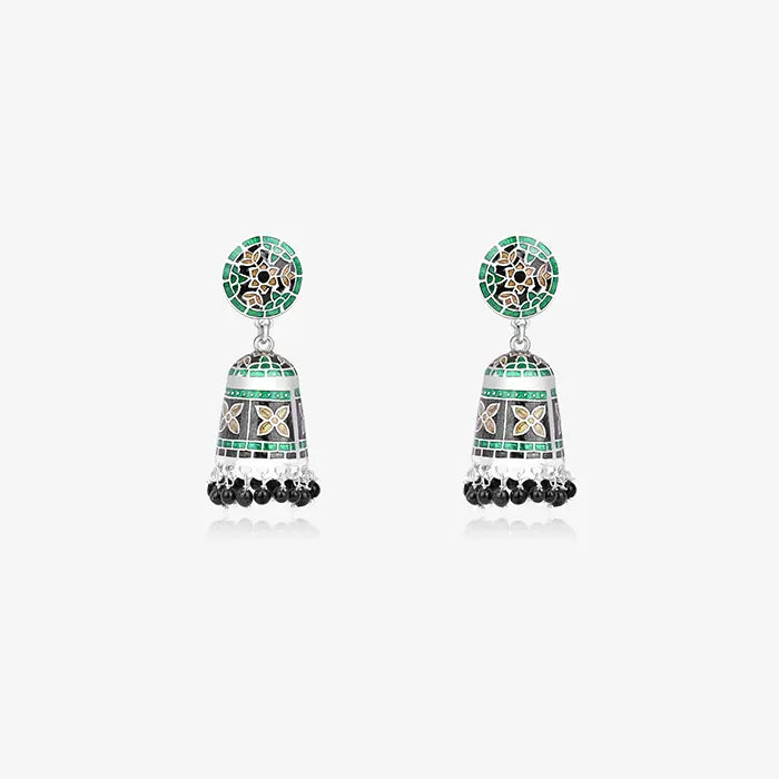 Regal Flower Jhumka
