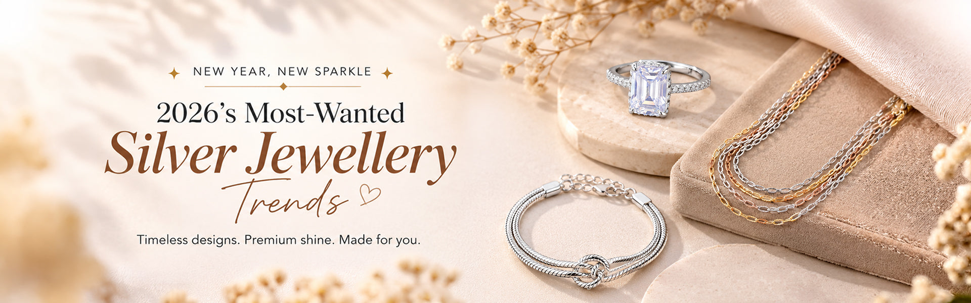 Silver Jewellery Trends 2026: The Biggest Styles to Watch This Year