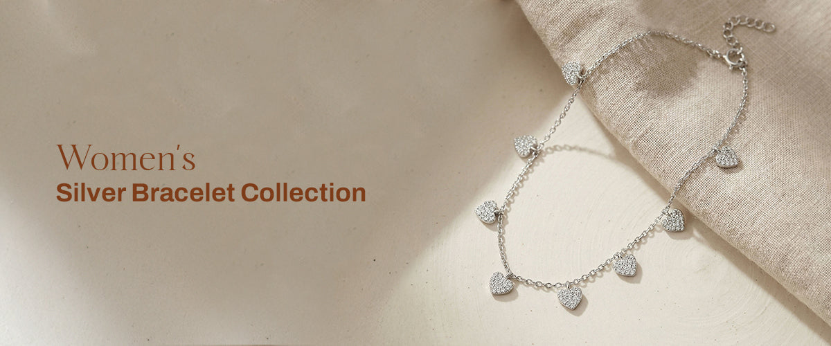 Women’s Bracelet Collection in Silver