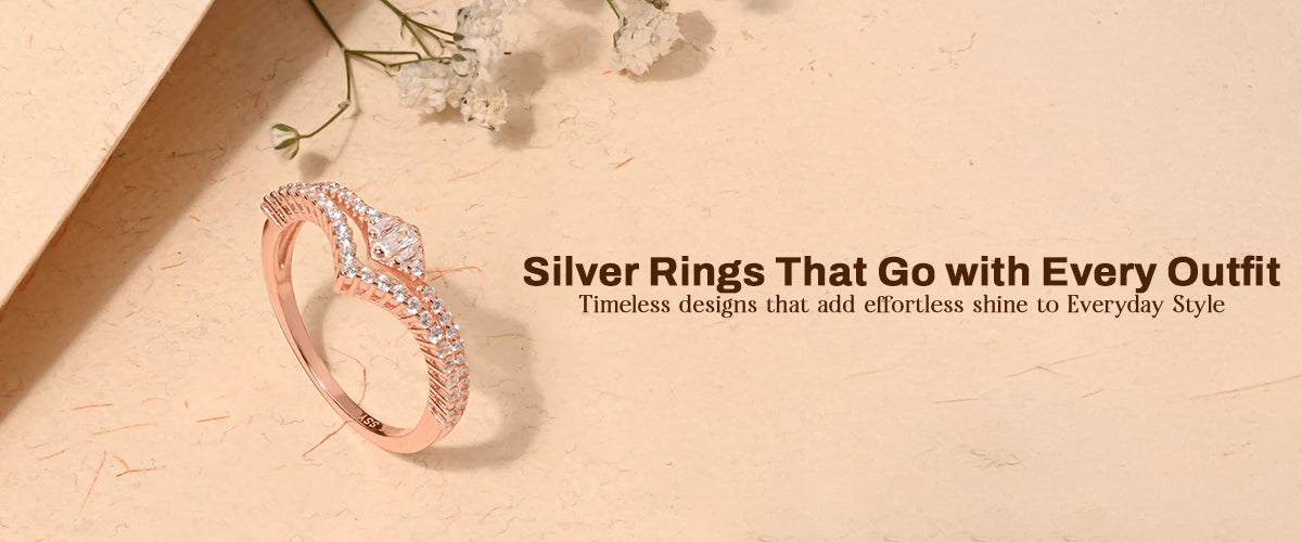 Everyday Silver Rings That Go with Literally Every Outfit