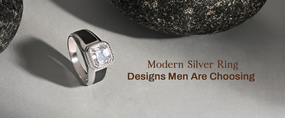 Modern Silver Ring Designs Men Are Choosing