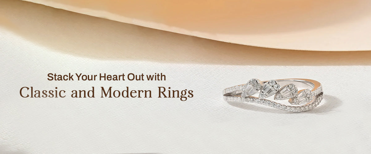 Silver Rings in Classic and Modern Styles
