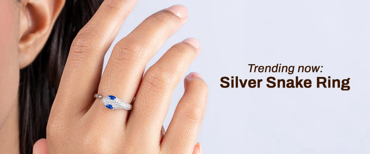 Modern Silver Snake Ring Designs