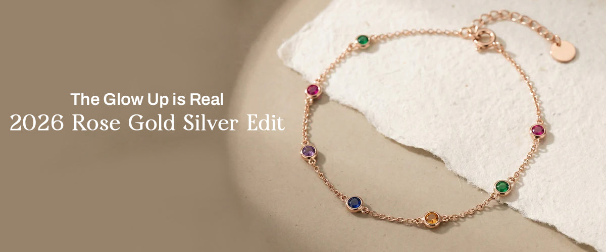 Rose Gold Silver Jewellery Collection 2026