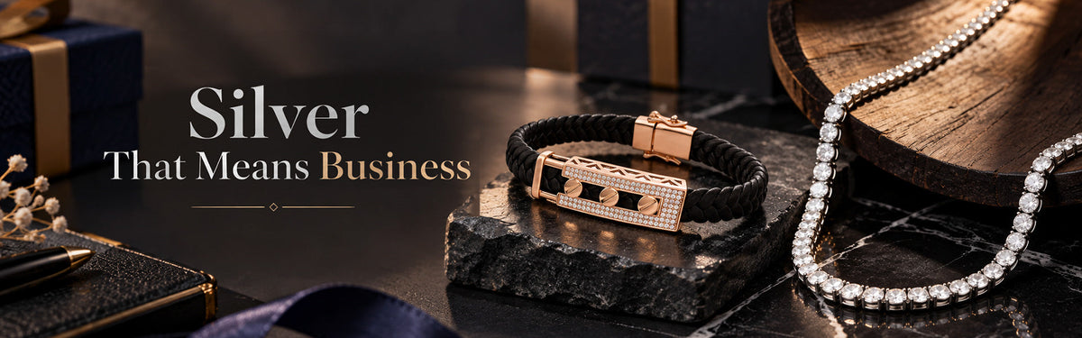 Men's Silver Jewellery for Office Wear: Styling Tips