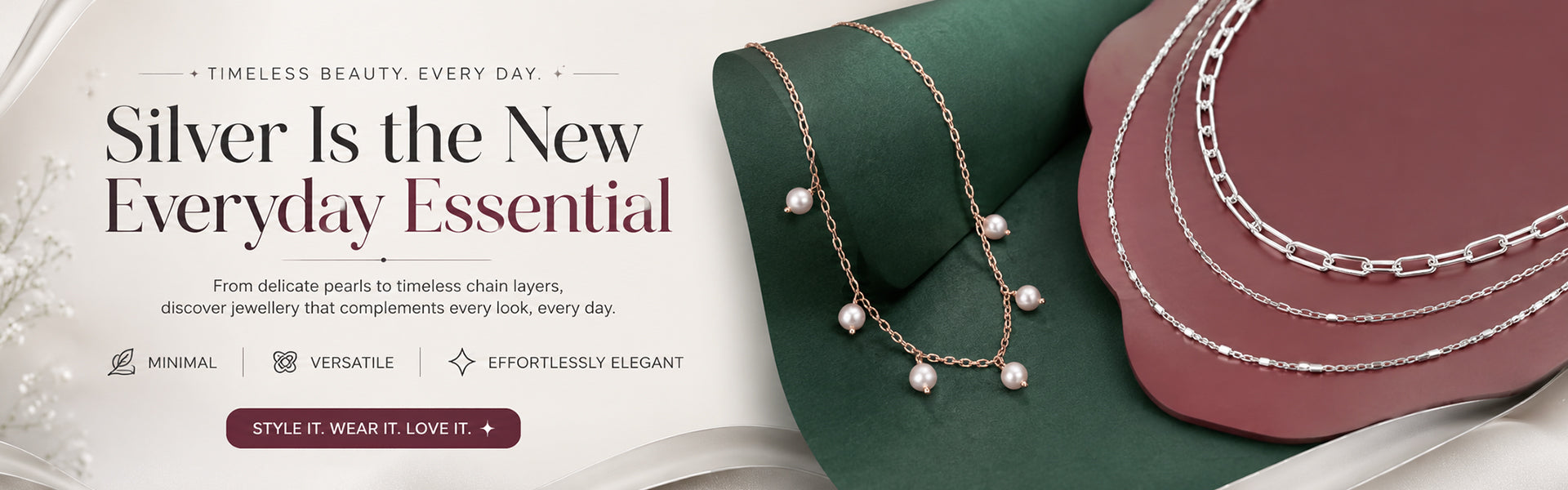The New Everyday Jewellery Favourite Isn't Gold. It's Sterling Silver.