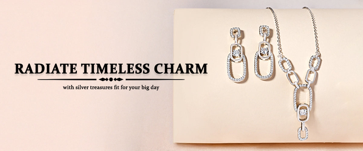 Bridal Silver Jewellery Sets Modern Designs