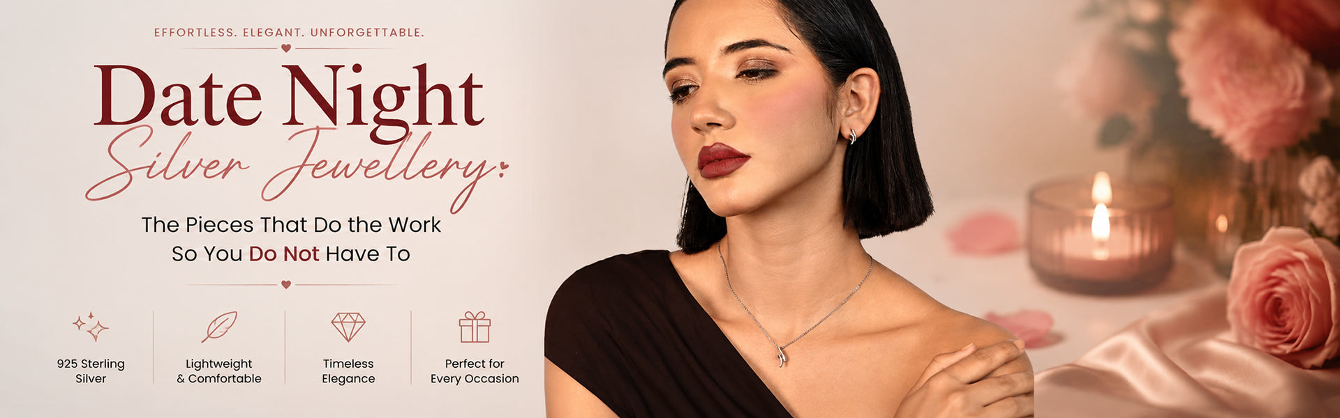 Silver Jewellery for Date Night: What to Wear and Why It Works – Touch925