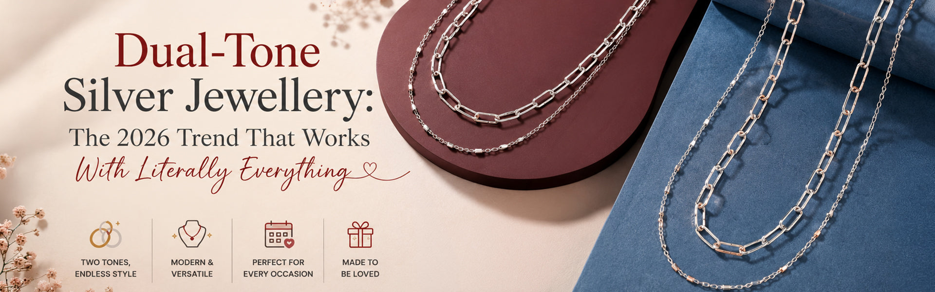 Dual-Tone Silver Jewellery: The Trend That Works With Every Outfit – Touch925