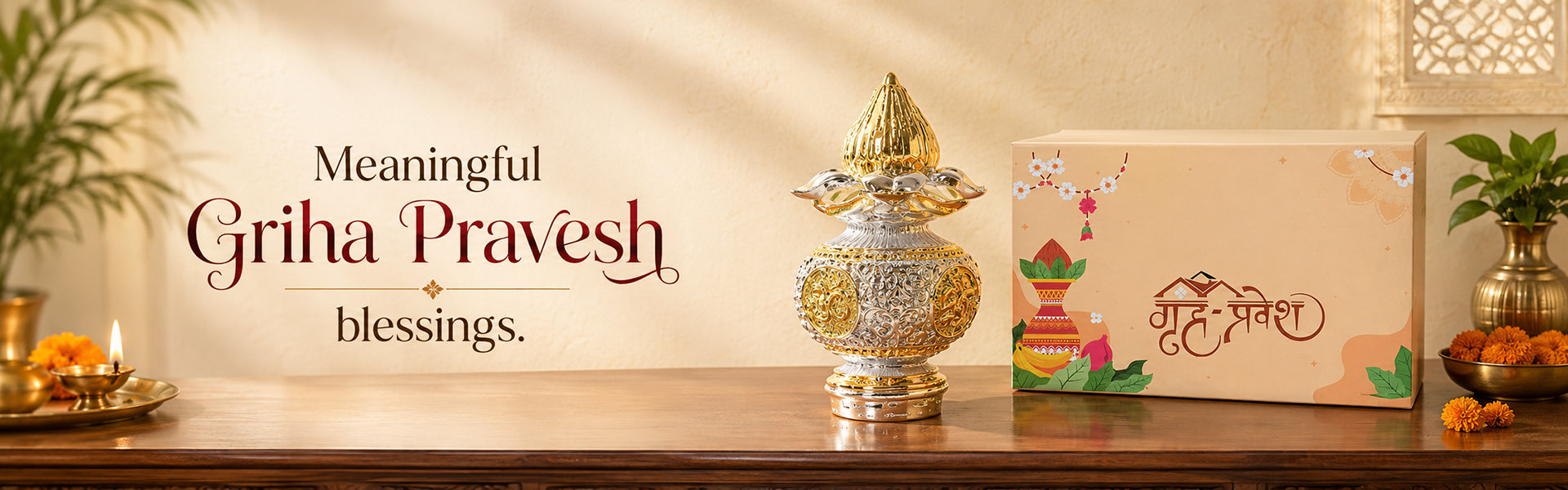 Best Griha Pravesh Gift Ideas: 999 Pure Silver Housewarming Gifts