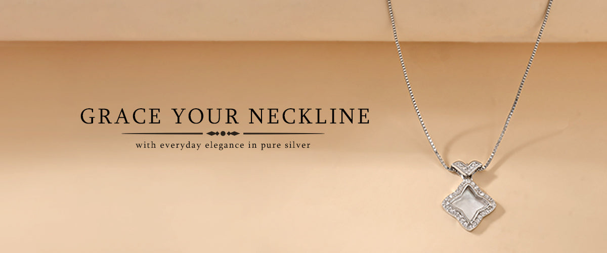 Minimalist Silver Necklace Styling Ideas