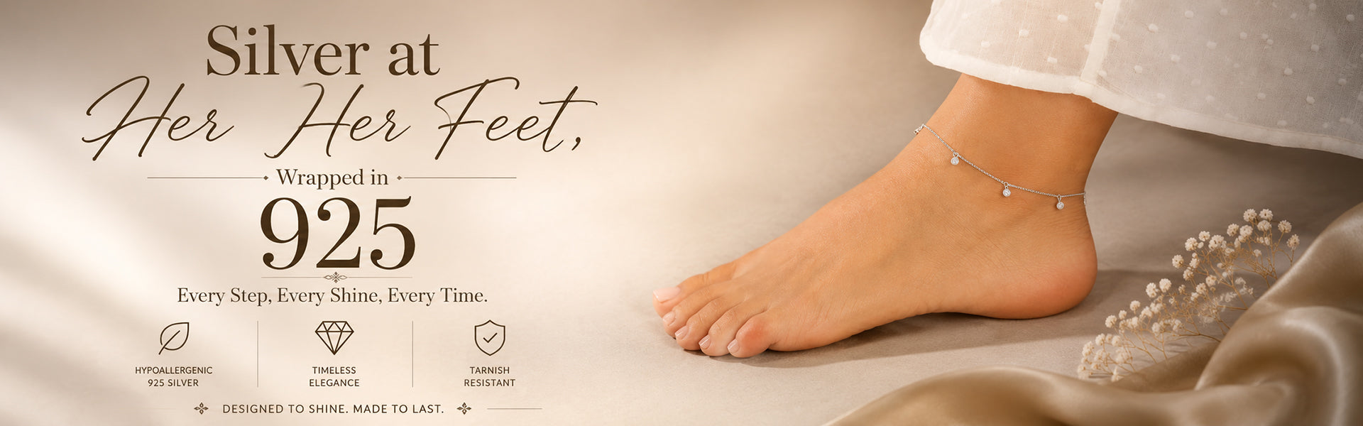 Why Silver Anklets Make the Perfect Gift for Her