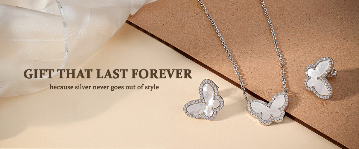Hypoallergenic 925 Silver Jewellery Gift