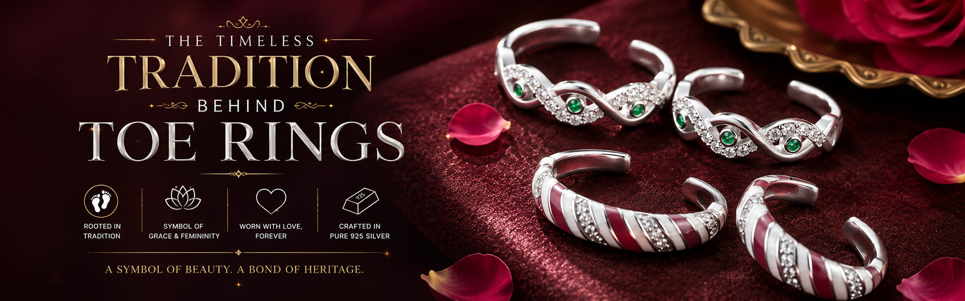 Why Indian Women Wear Silver Toe Rings: History, Meaning & Modern Trends