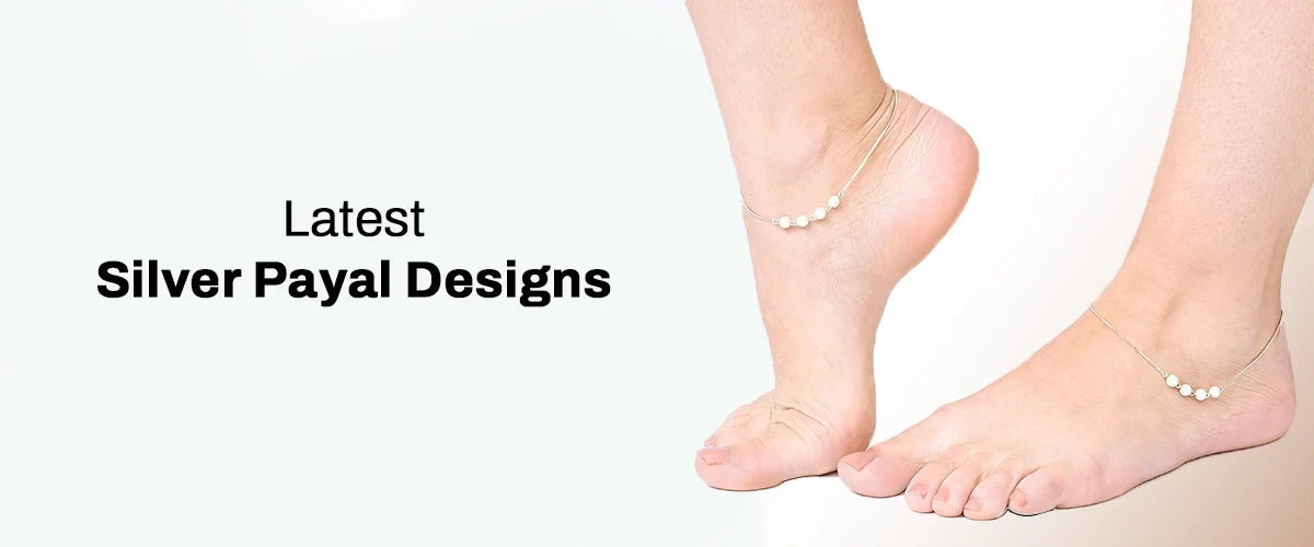 Latest Silver Payal Designs 2025