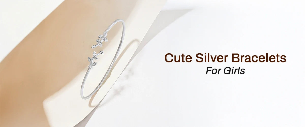 Cute Silver Bracelets for Girls