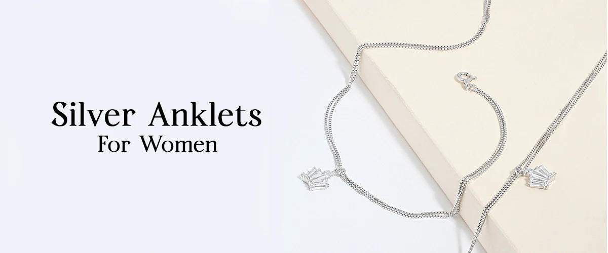 Silver Anklet for Women Online