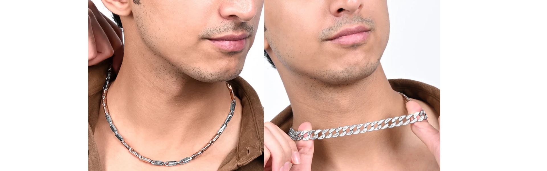 perfect silver chain design for men