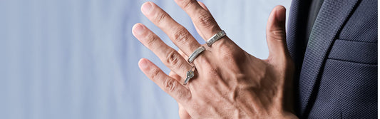 silver rings for men