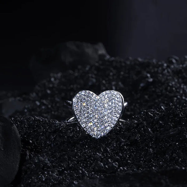 Radiant Heart Ring - Touch925