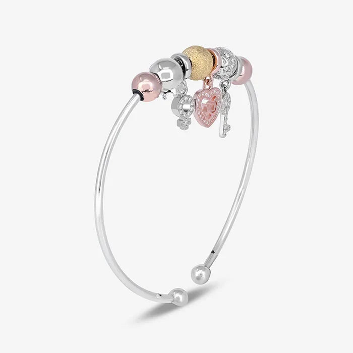 Silver Trinklet Charm Kada - Touch925