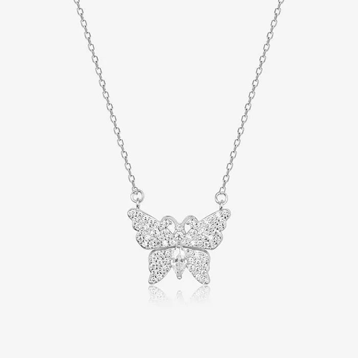 Gilded Flutter Necklace - Touch925