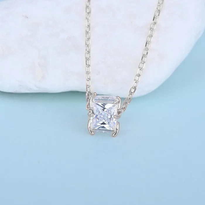 Radiant Cube Necklace - Touch925