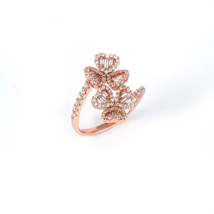 Petal Blossom Silver Floral Ring - Touch925