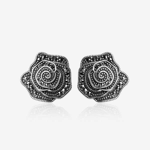 Rustic Rose Studs - Touch925