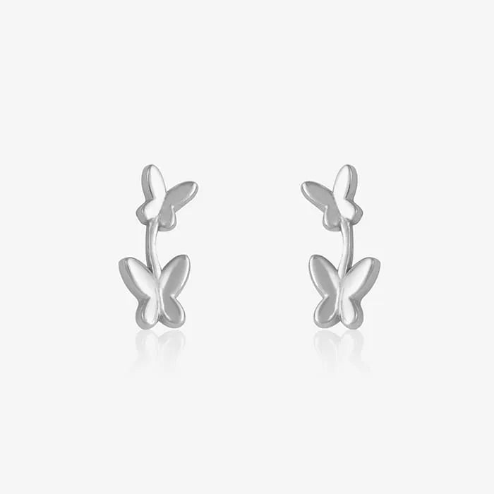 Graceful Butterfly Bliss Studs - Touch925