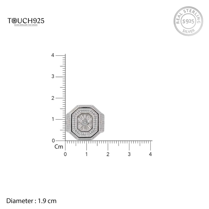 CZ Bling Blast Ring - Touch925