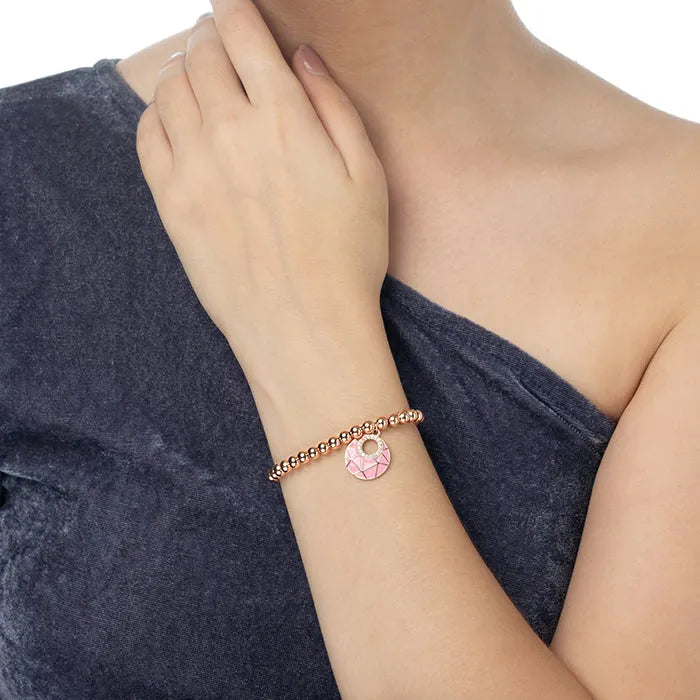 Sunlit Rose Gold Bracelet - Touch925