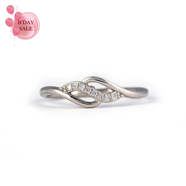 Silver Wave Serenity Ring - Touch925