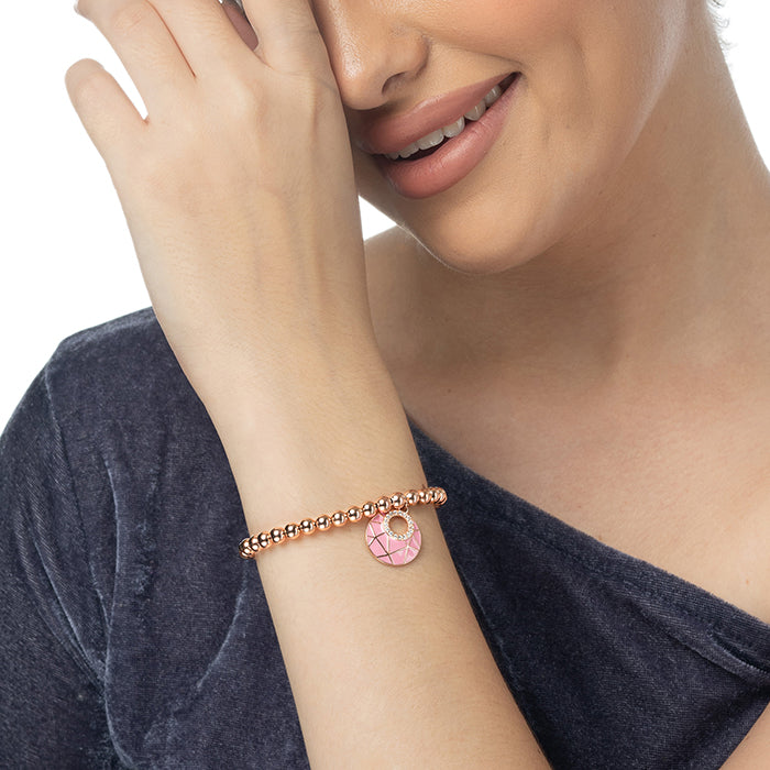 Sunlit Rose Gold Bracelet - Touch925
