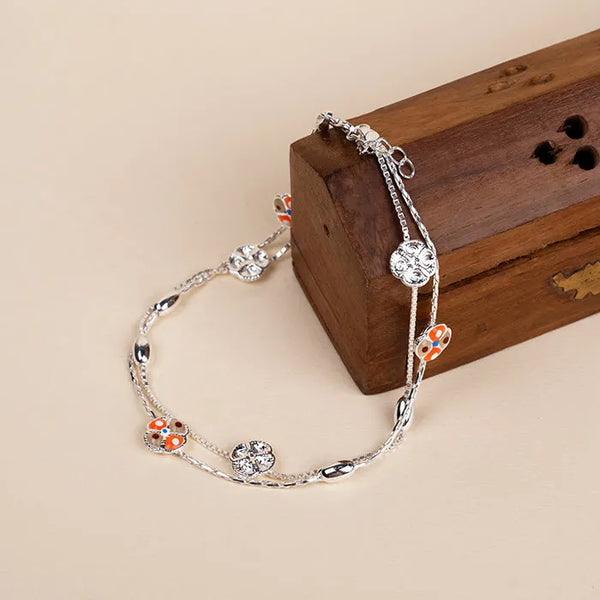 Blossom Symphony Anklet - Touch925