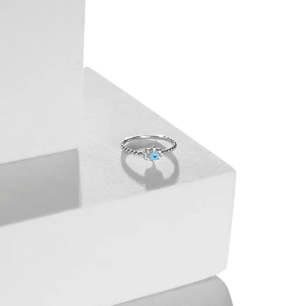 Guardian Gaze Silver Ring - Touch925