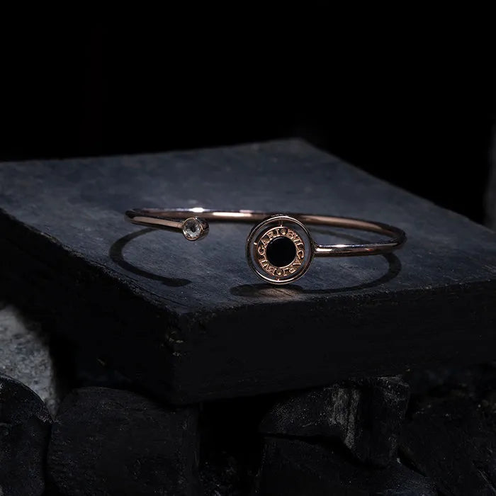 Rosegold Cuff Adjustable Kada - Touch925