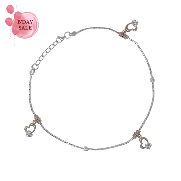 Whispers Heart Anklet - Touch925
