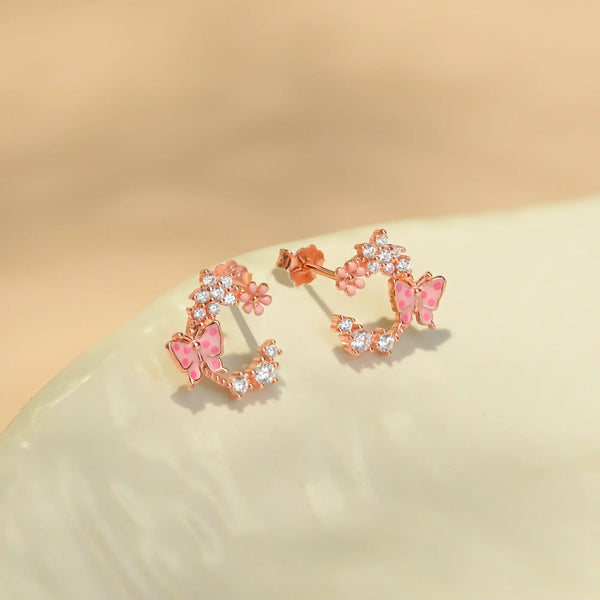 Breezy Butterfly Stud