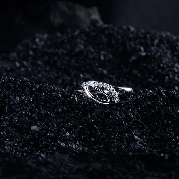 Serene CZ Elegance Silver Ring - Touch925