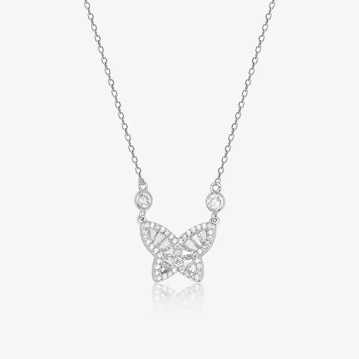 Whispering Wings Necklace Set - Touch925