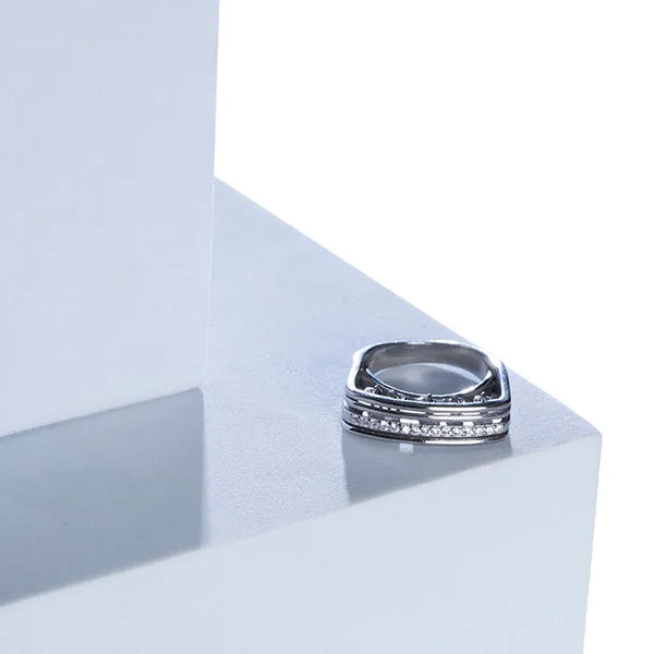 Pure Elegance Silver Ring - Touch925