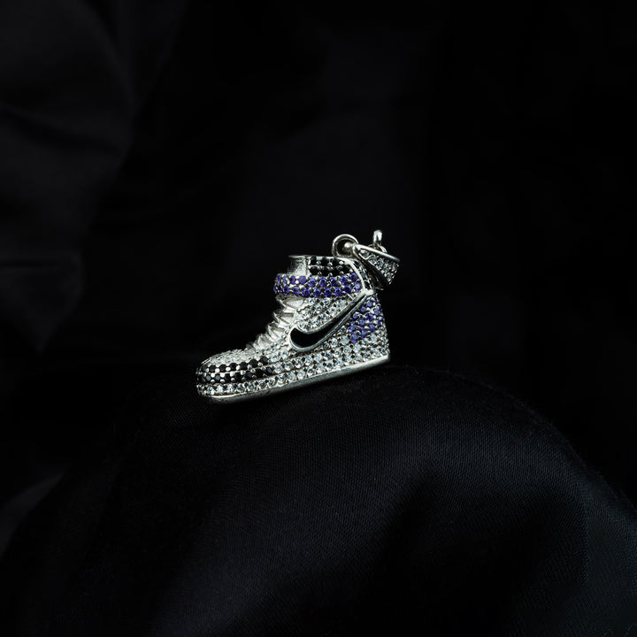 Sneaker Bling: Jordan Silver Chain Pendant - Touch925