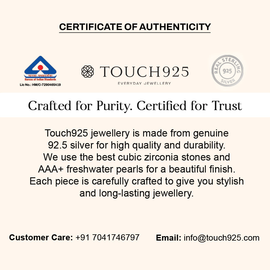 Silver Labyrinth Danglers