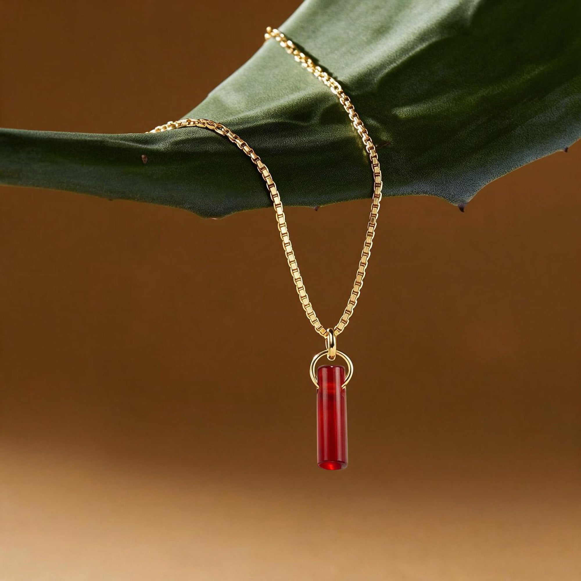 Kiera Birthstone Necklace (Jan)