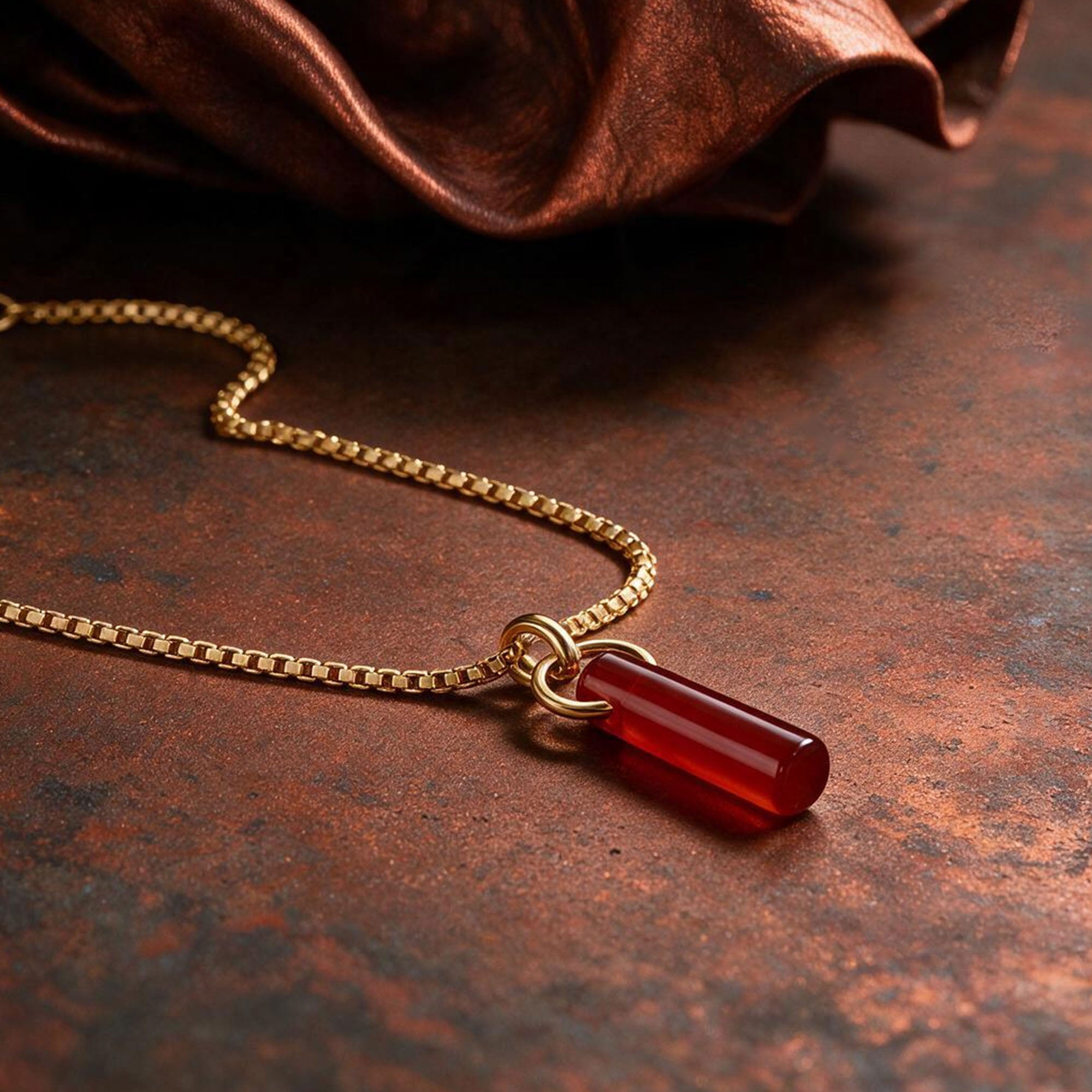 Kiera Birthstone Necklace (Jan)