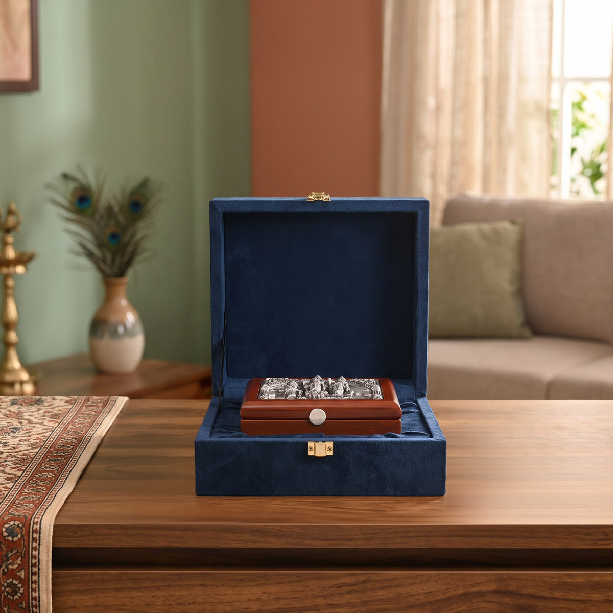999 Silver Ram Darbar Gift Box